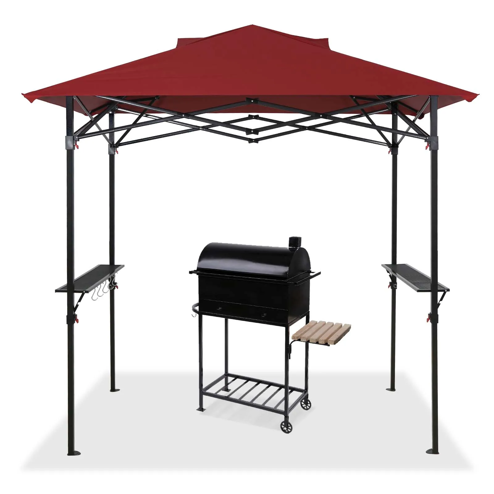 8x5 Pop up Grill Gazebo with Carry Bag and Air Vent