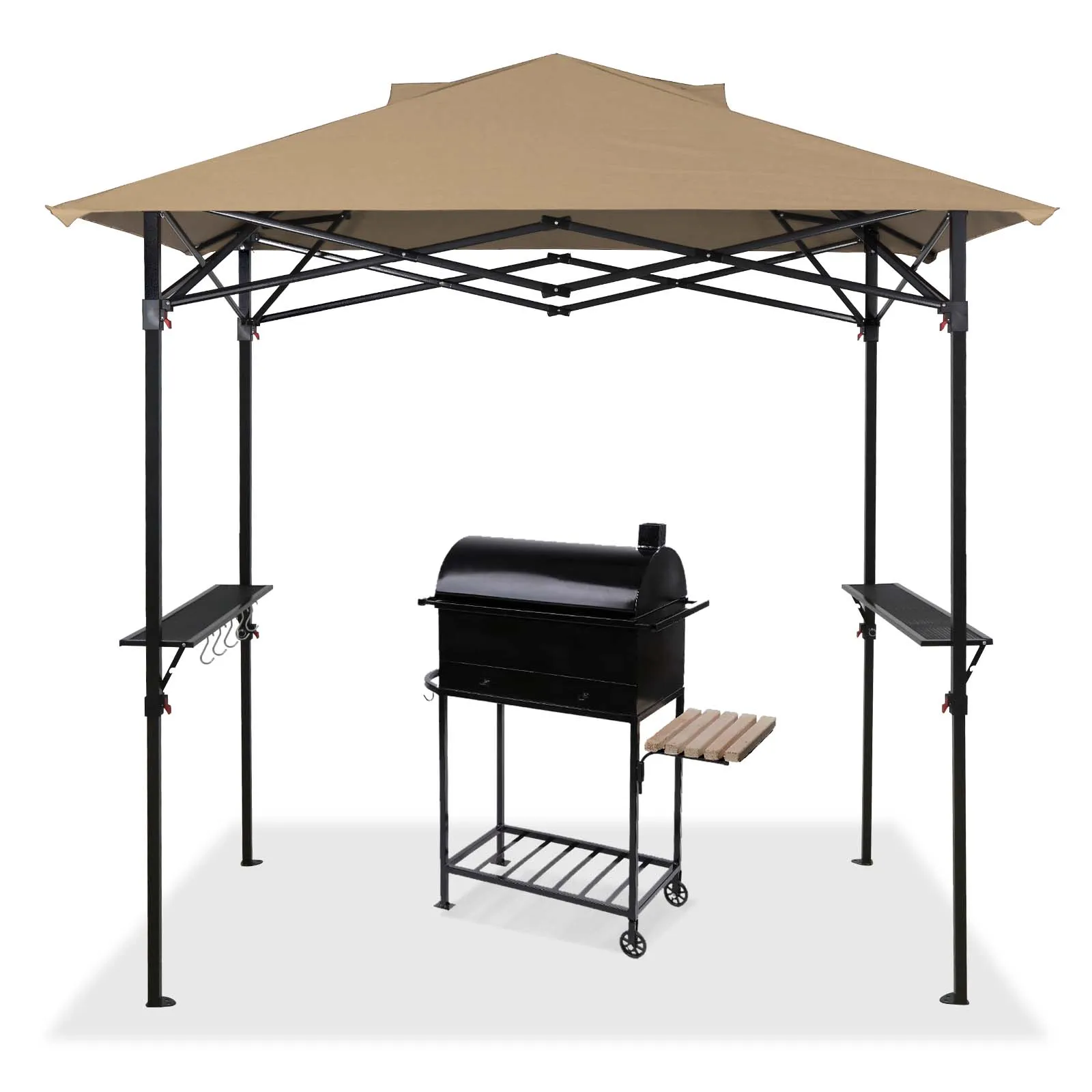 8x5 Pop up Grill Gazebo with Carry Bag and Air Vent