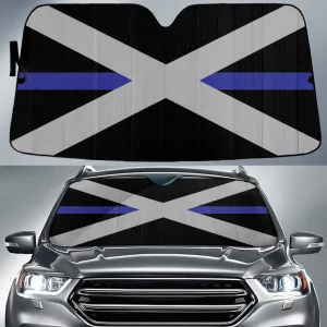 Alabama Flag Thin Purple Line Printed Car Sun Shades Cover Auto Windshield Coolspod