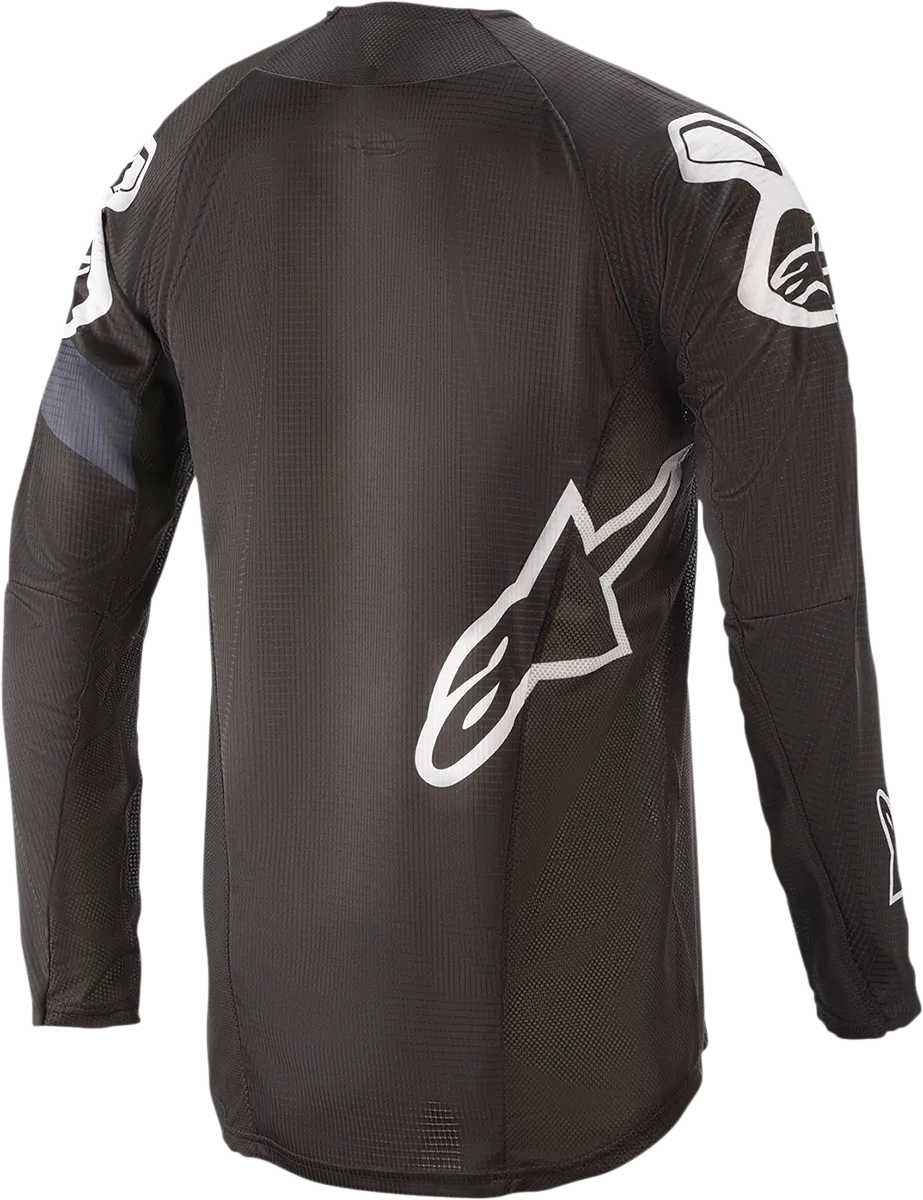 ALPINESTARS Techstar Long-Sleeve Jersey - Black/Gray - Small 1760220-104-SM