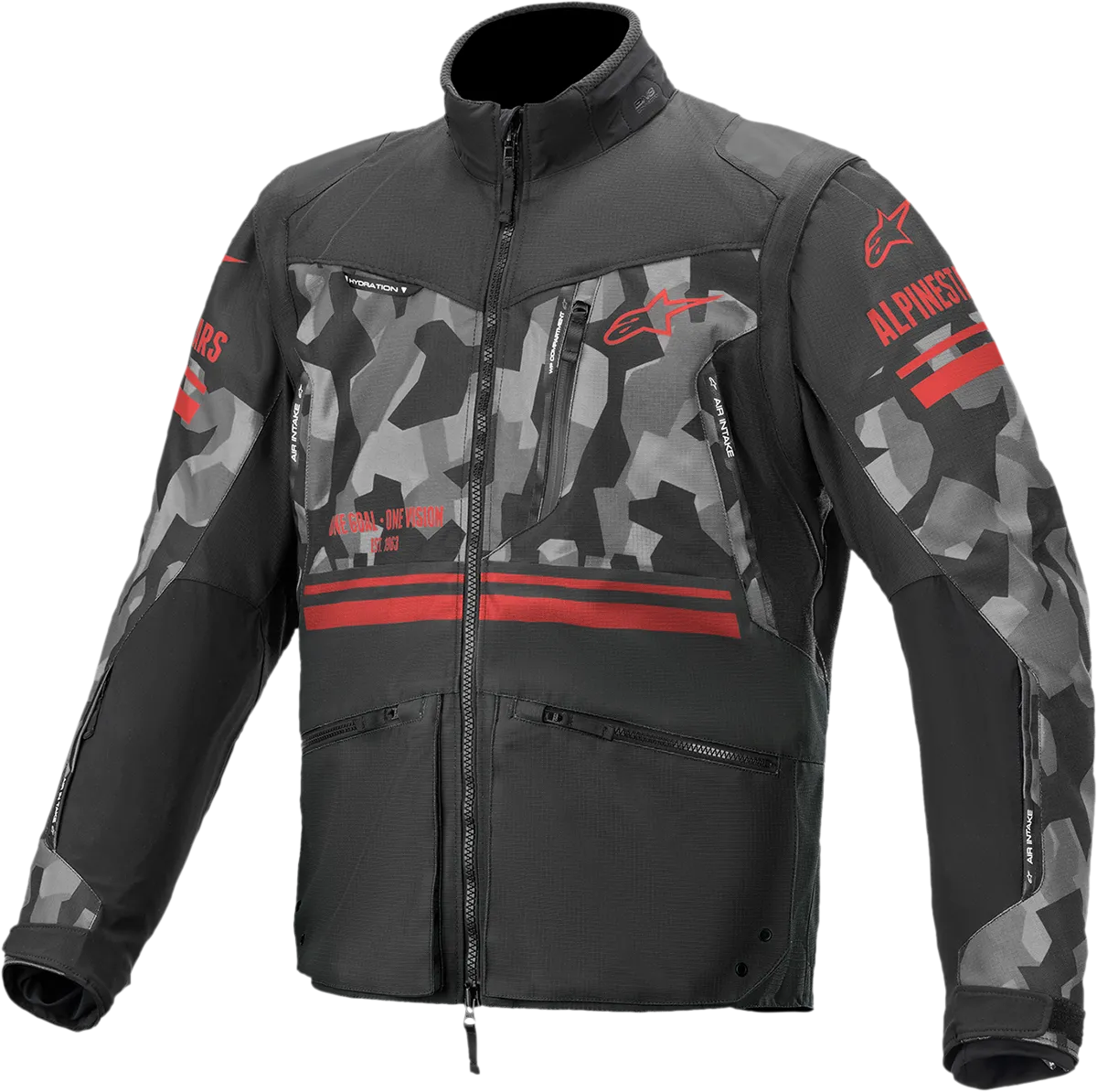 ALPINESTARS Venture Jacket - Red Camo - 3XL 3703019-9133-3X