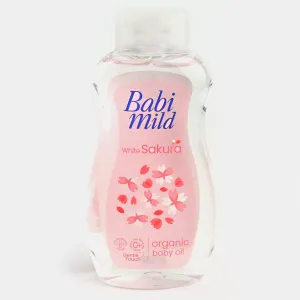 Babi Mild Baby Oil White Sakura | 200ml