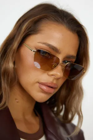 BANBÉ The Izabel Sunglasses Light Gold