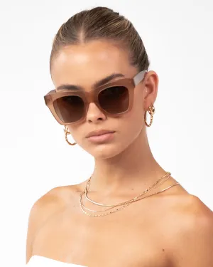 BANBÉ- The Teigen Acetate Frame Square Sunglasses