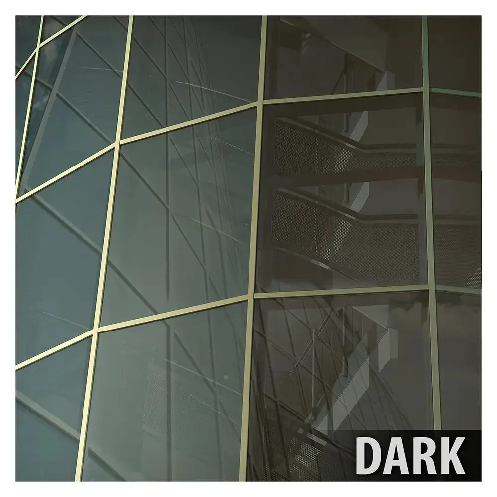 BDF BRZ20 Window Film Bronze Reflective Sun Control and Daytime Privacy (Dark)
