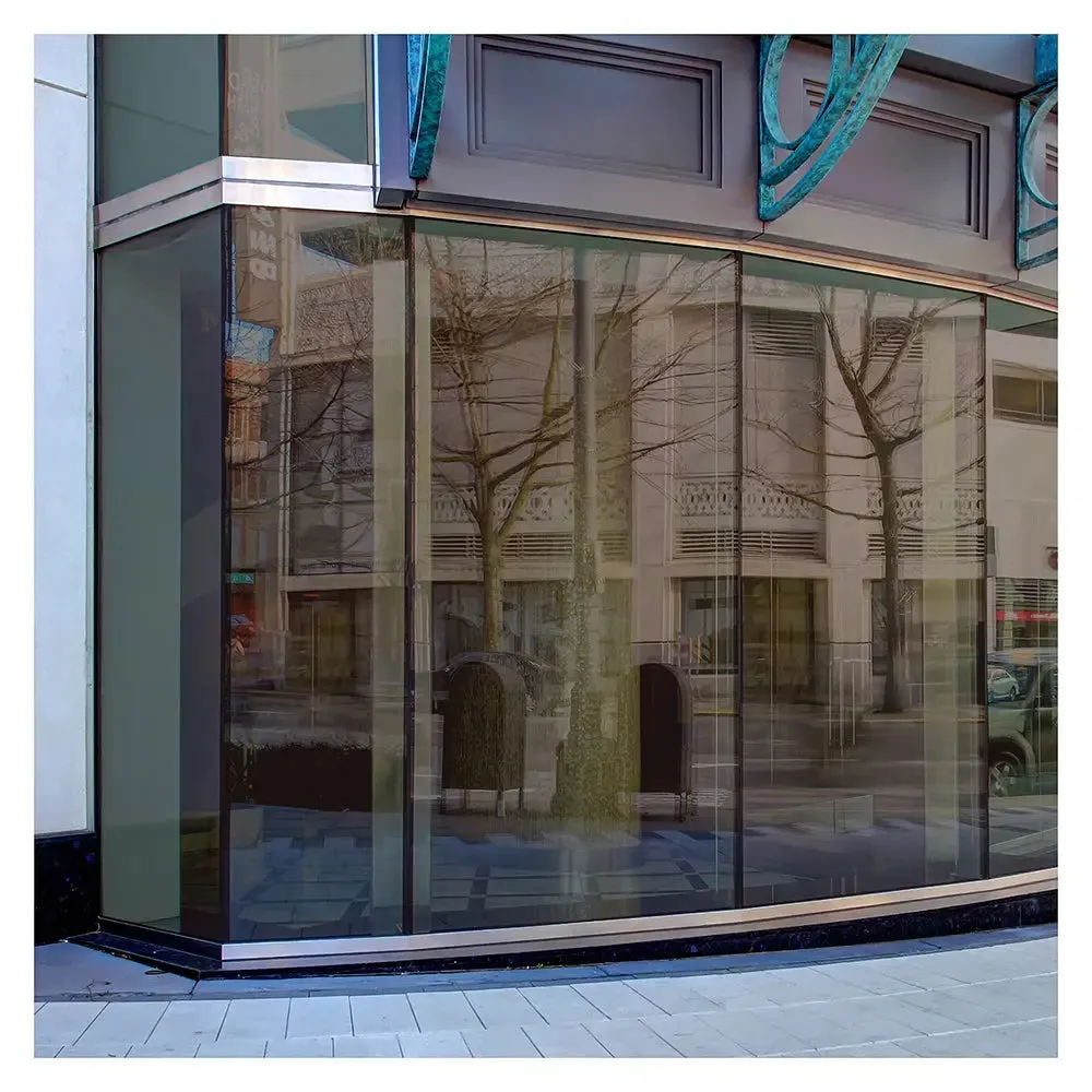 BDF BRZ20 Window Film Bronze Reflective Sun Control and Daytime Privacy (Dark)
