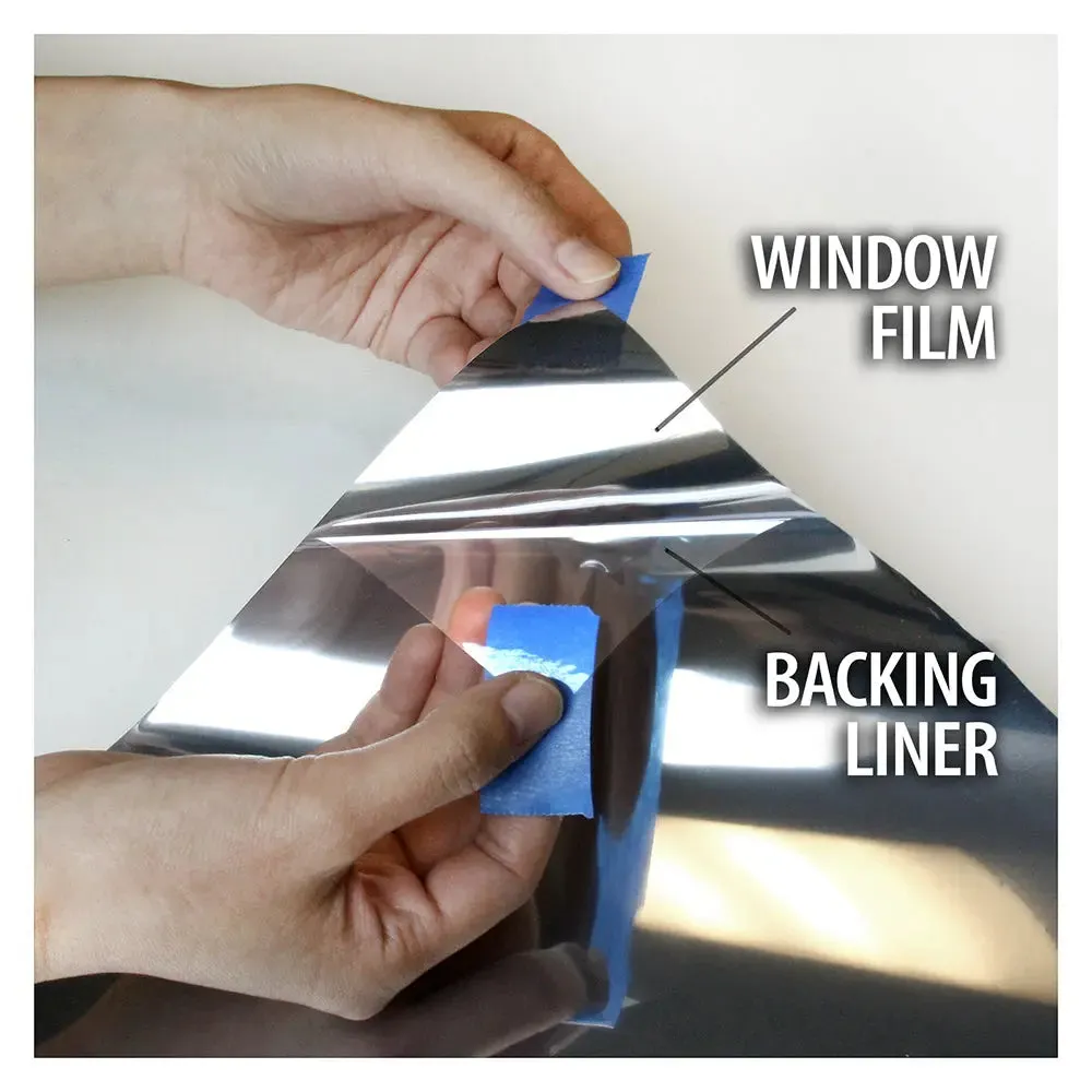 BDF EXS35 EXTERIOR Window Film High Heat Rejection Silver 35 (Medium)