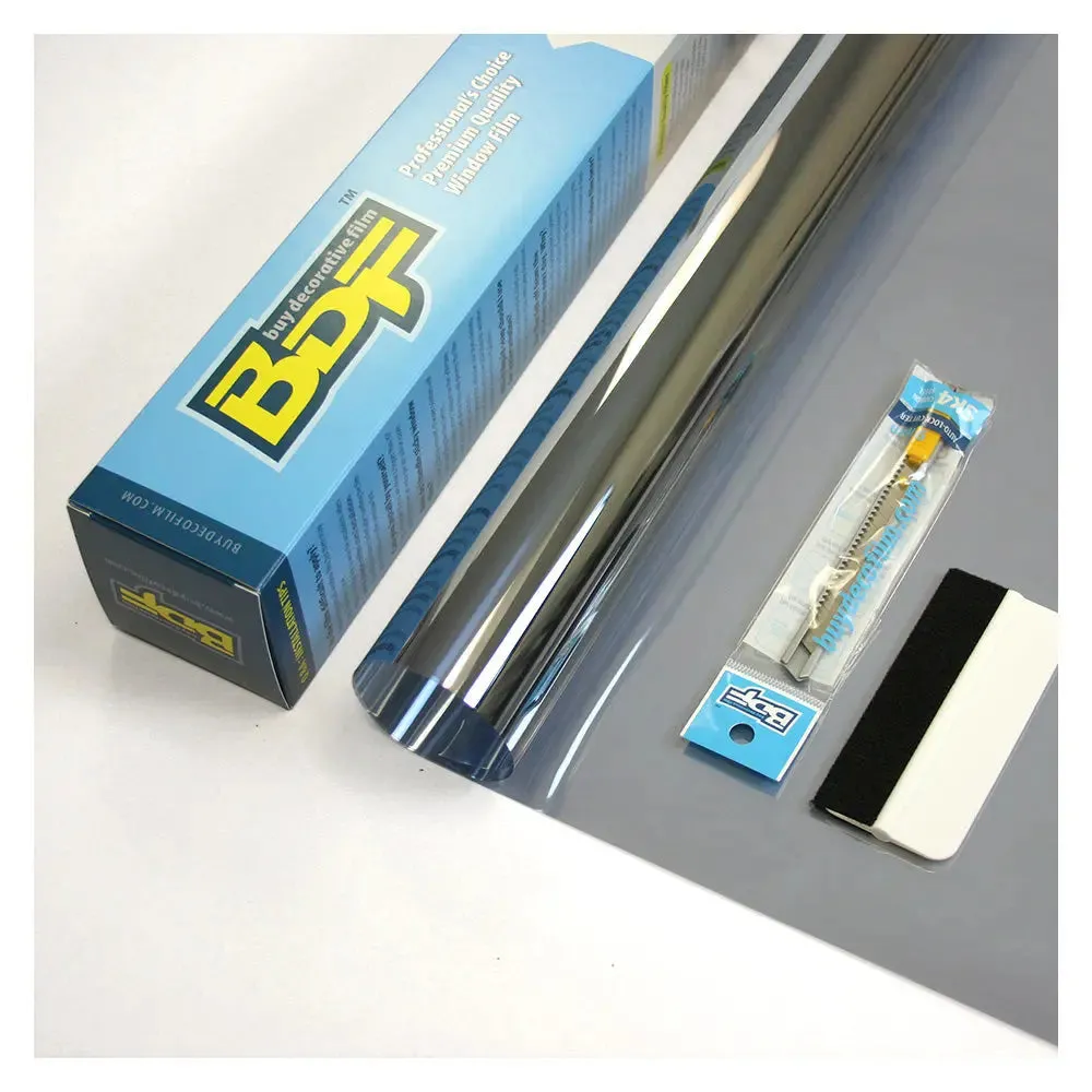BDF EXS35 EXTERIOR Window Film High Heat Rejection Silver 35 (Medium)