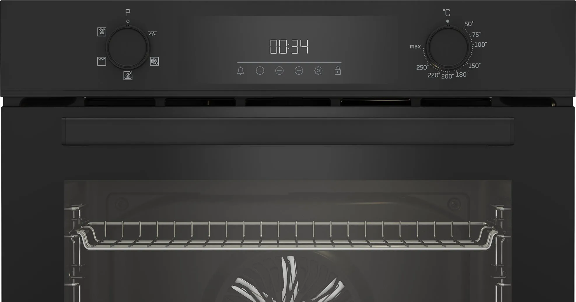 Beko AeroPerfect™ 60cm Built-in RecycledNet™ Single Fan Oven | BBIF22300B