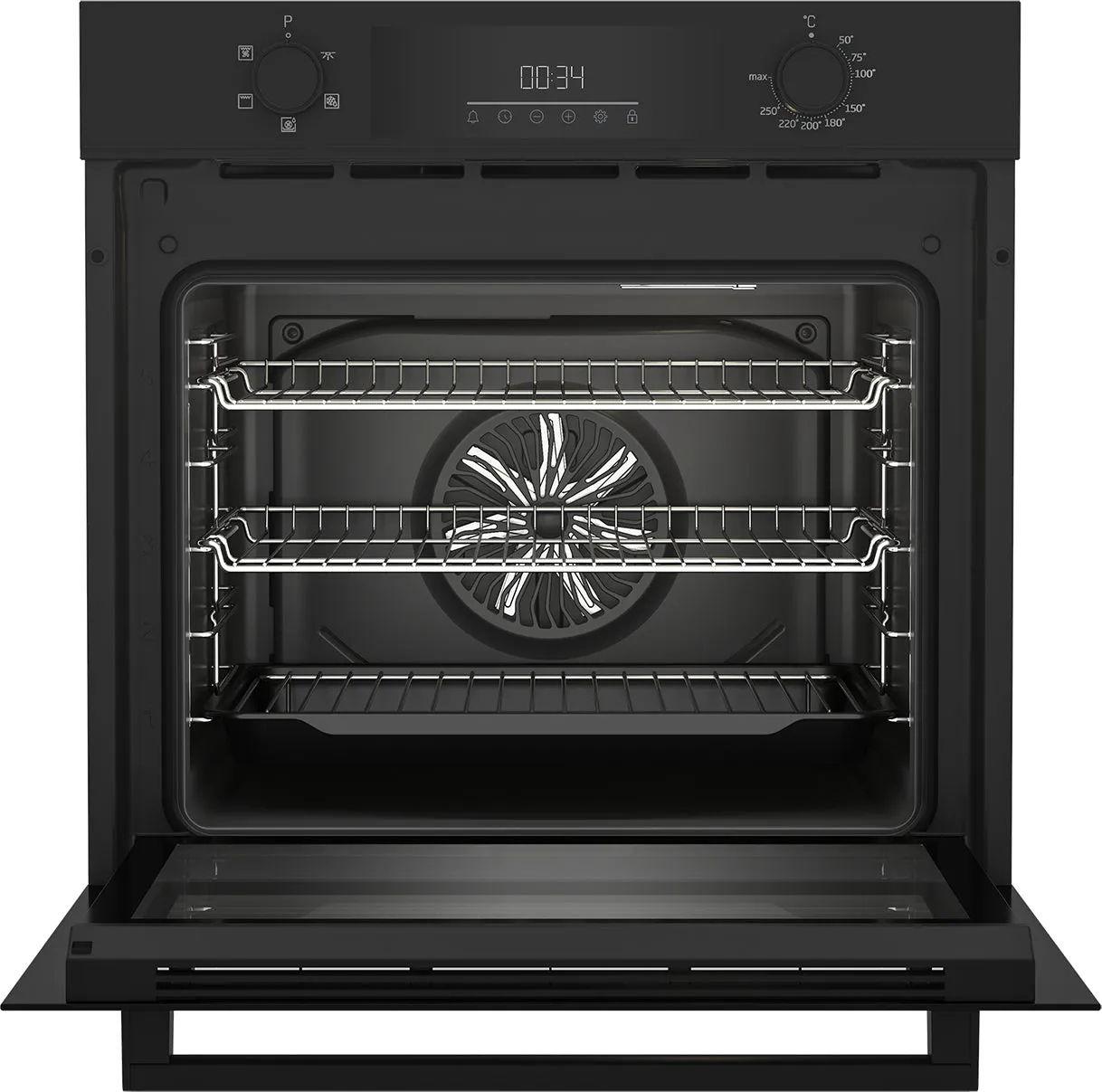 Beko AeroPerfect™ 60cm Built-in RecycledNet™ Single Fan Oven | BBIF22300B