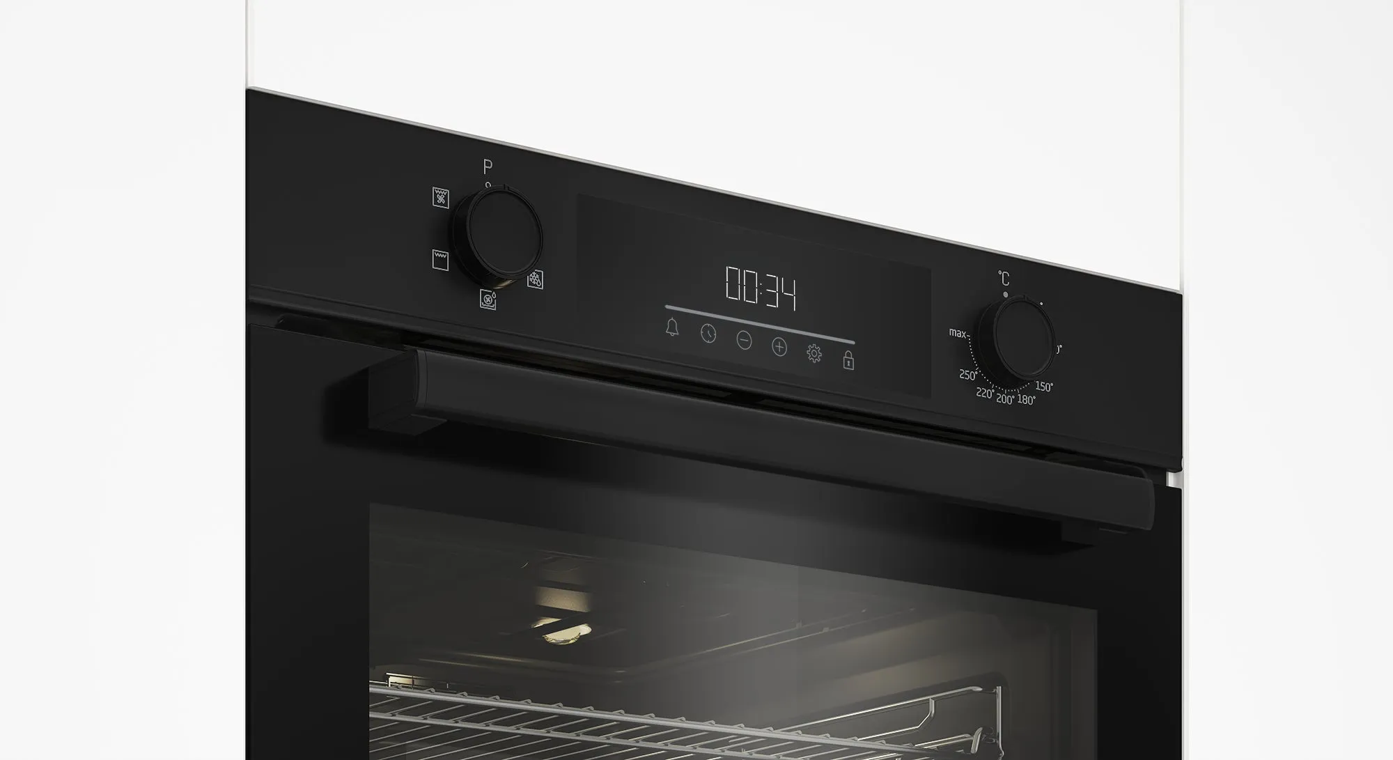 Beko AeroPerfect™ 60cm Built-in RecycledNet™ Single Fan Oven | BBIF22300B