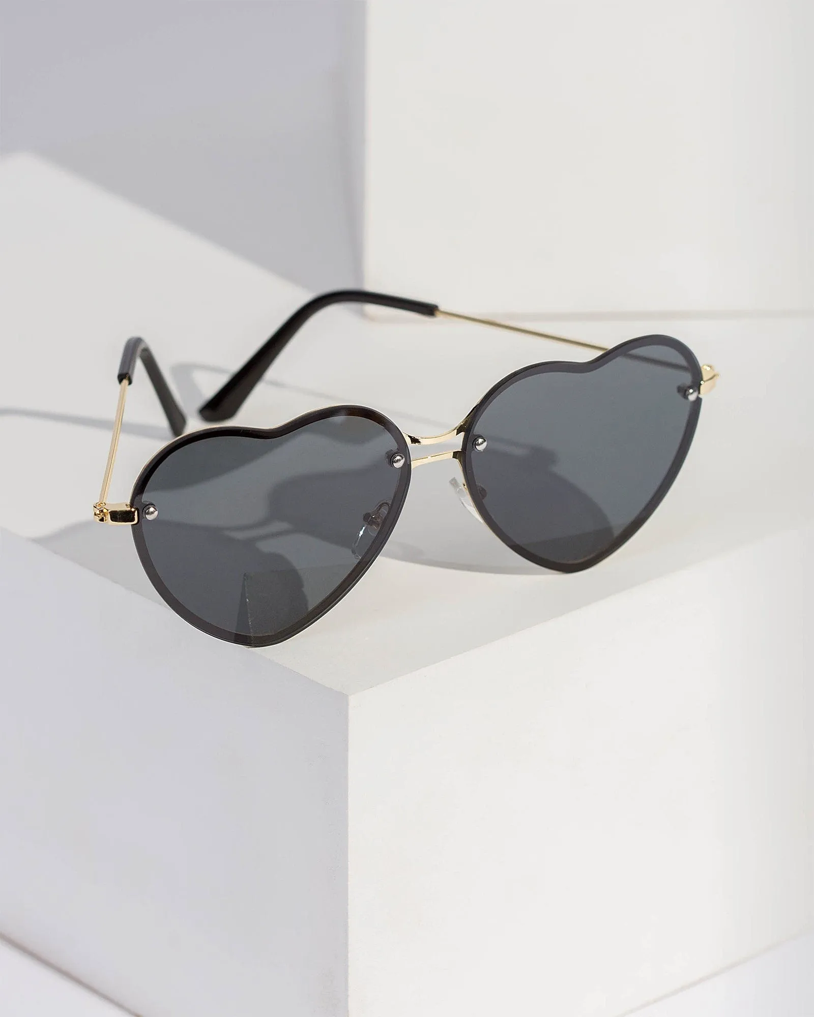 Black Heart Sunglasses