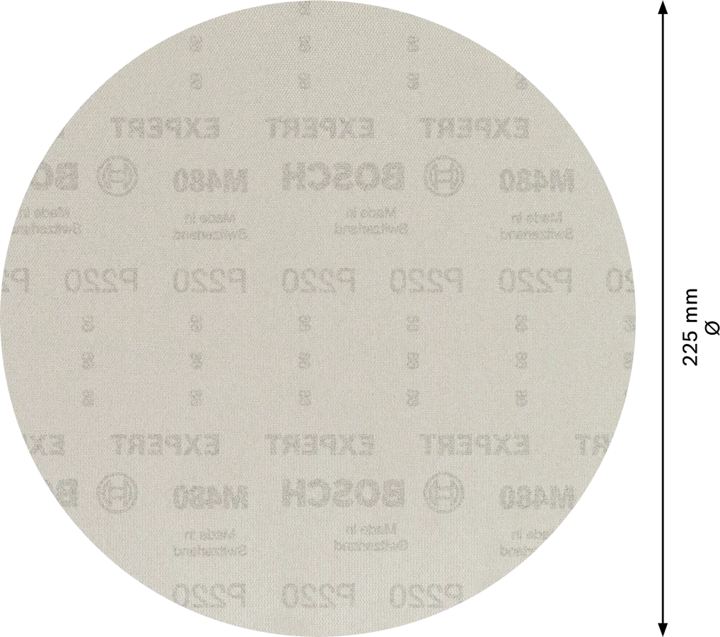 Bosch Professional | Ex25 Foi Abrazive Disc M480 225mm, G220