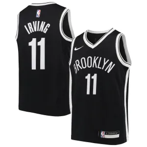 Brooklyn Nets Kyrie Irving Nike Swingman Icon Jersey Kids - Black | Ireland O7860N9