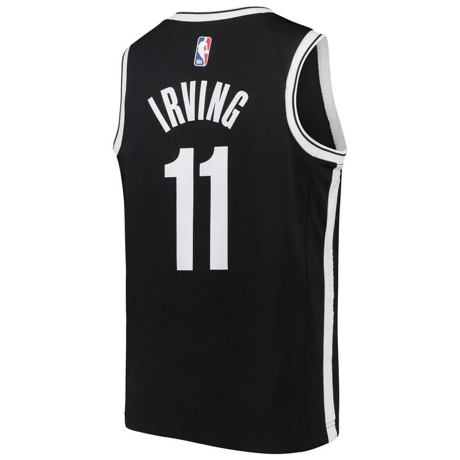 Brooklyn Nets Kyrie Irving Nike Swingman Icon Jersey Kids - Black | Ireland O7860N9