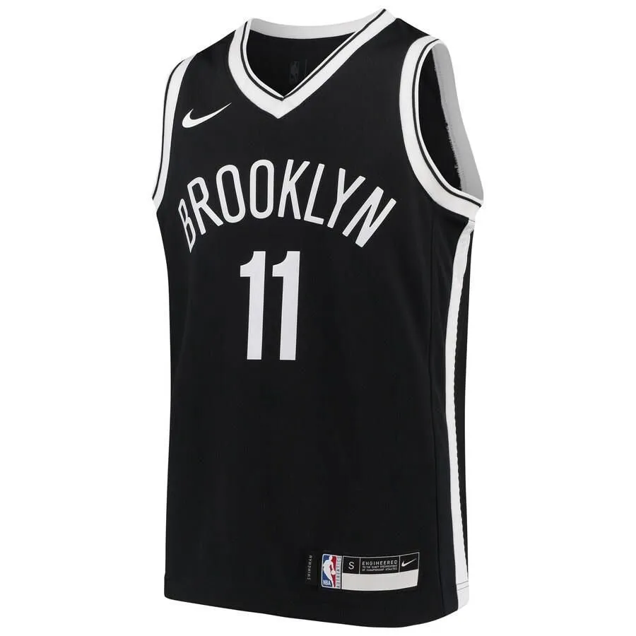 Brooklyn Nets Kyrie Irving Nike Swingman Icon Jersey Kids - Black | Ireland O7860N9