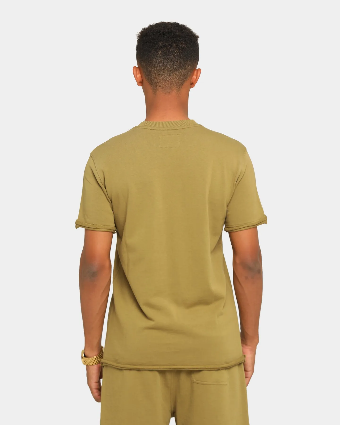 Carré Utilitaire Rugueux Short Sleeve T-Shirt Olive