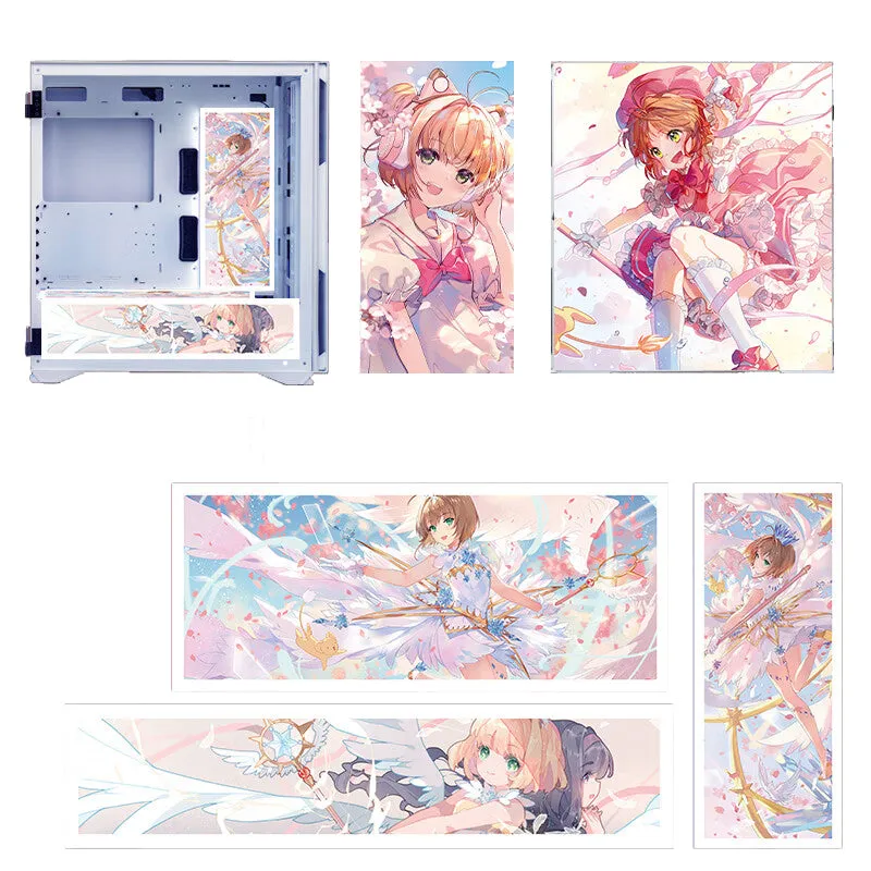 Case Aigo YOGO K1 Custom Sakura Kinomoto, Mid Tower, white/pattern