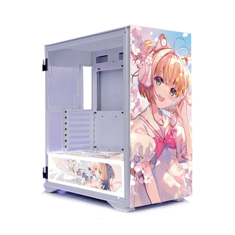 Case Aigo YOGO K1 Custom Sakura Kinomoto, Mid Tower, white/pattern