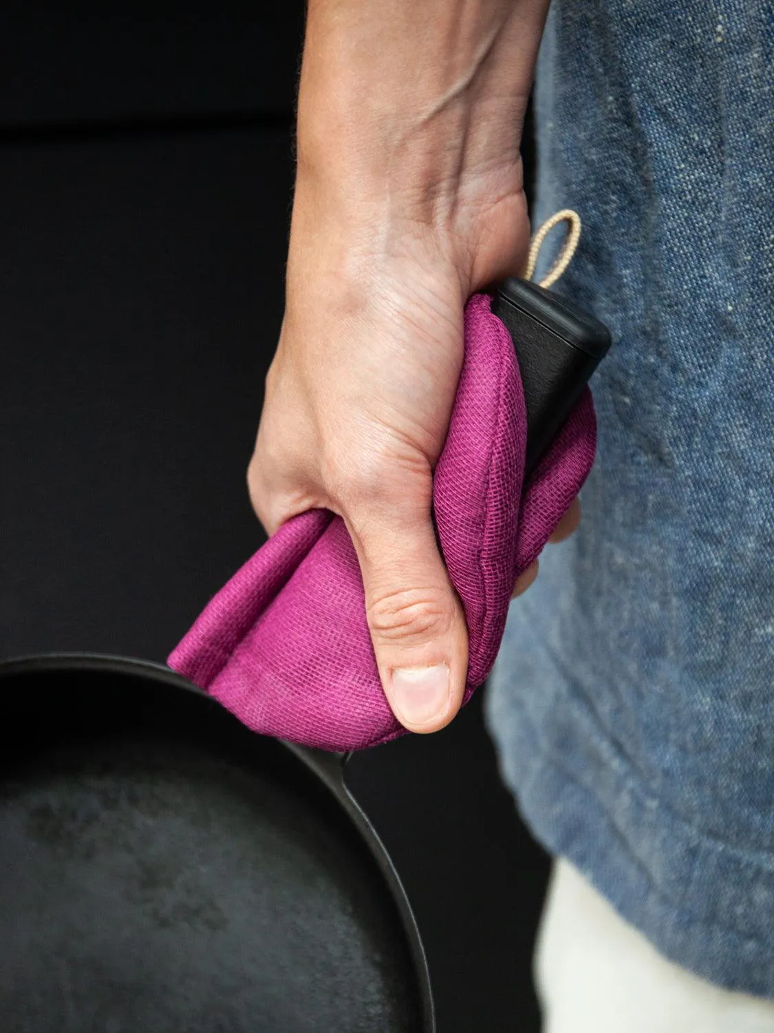 Caya Pot Holder, Yamabuki Yellow