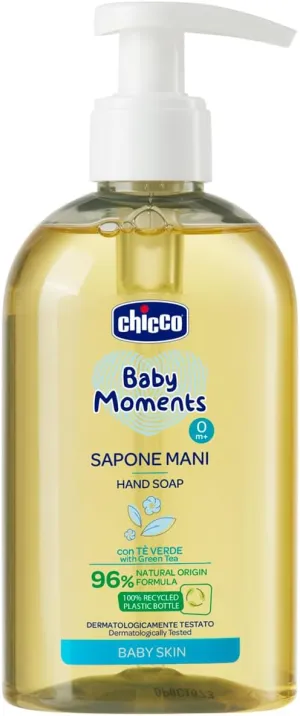 Chicco Baby Moments Hand Soap for Baby Skin, 250ml