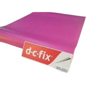 DC Fix Adhesive Cover Plain Mat 45cmx15m Dark Pink
