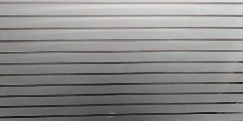 Elton Privacy Window Film Self Adhesive Decorative Film for Bathroom Door Window Heat Control Anti UV 16 x 72 inches (Straight Line) Vinyl
