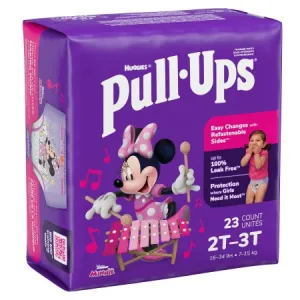Female Toddler Training Pants Pull-Ups® Size 2T to 3T Disposable Moderate Absorbency - Kimberly Clark  Mfr# 51335