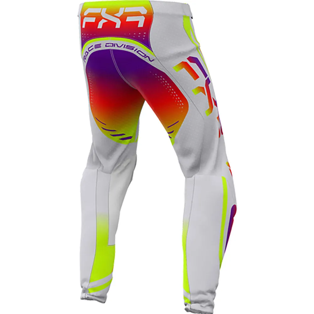 FXR  Youth Vapor Air MX Pant Ultra-Lightweight Breathable Mesh Athletic Fit Guava