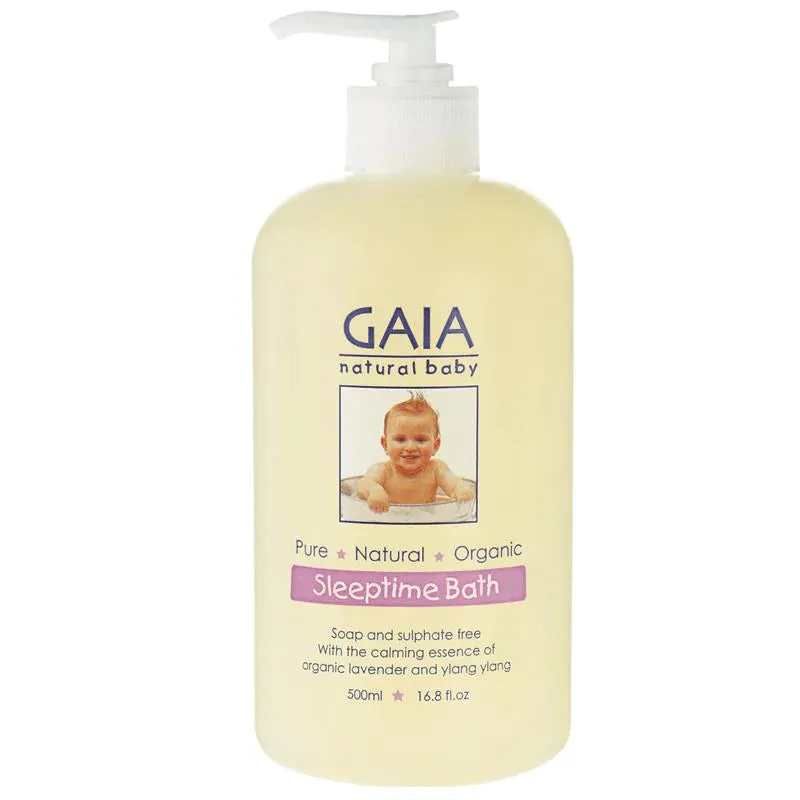 GAIA Sleep Time Bath   Pump 500ml Exp: 08/26