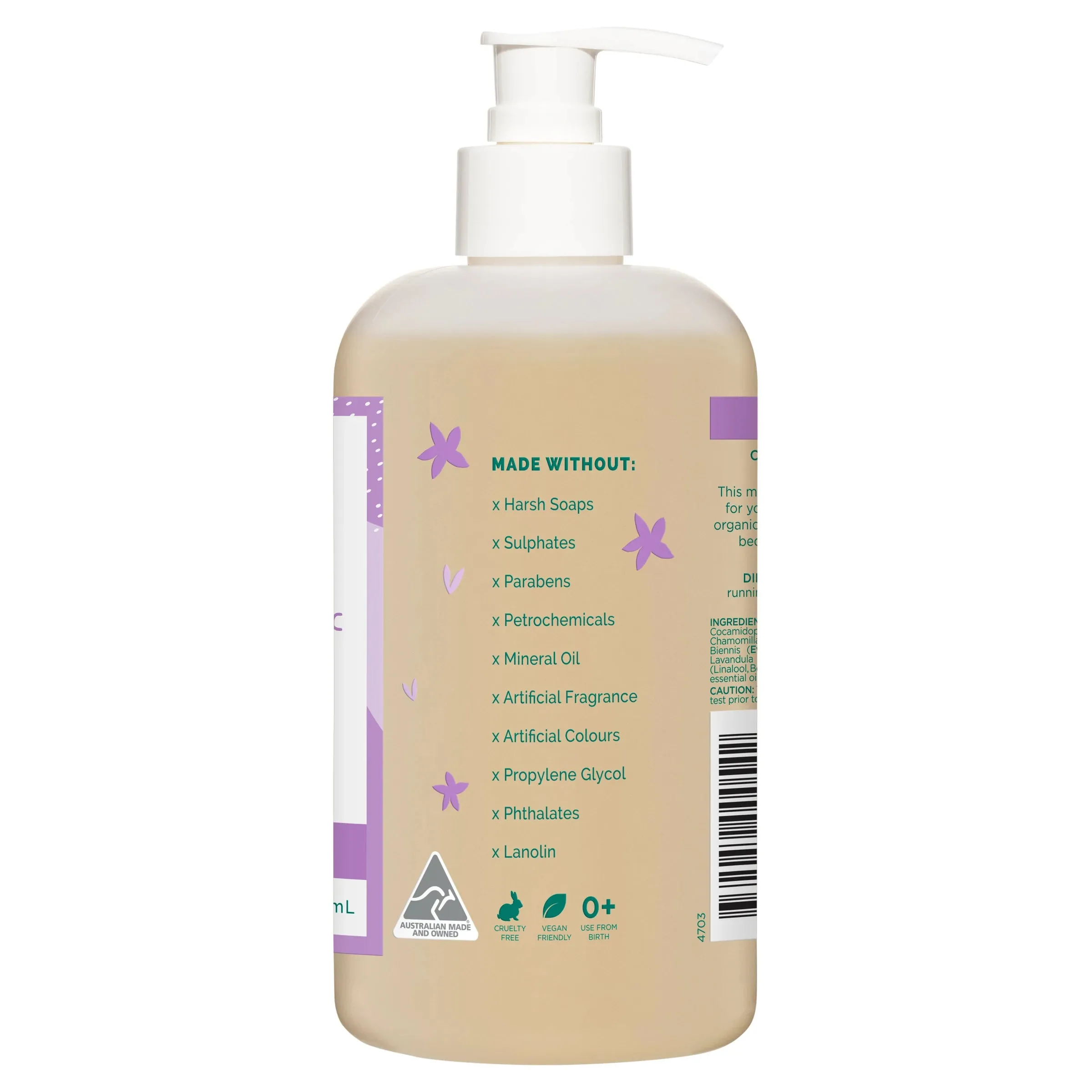 GAIA Sleep Time Bath   Pump 500ml Exp: 08/26