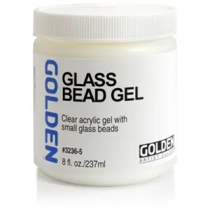 Golden Glass Bead Gel