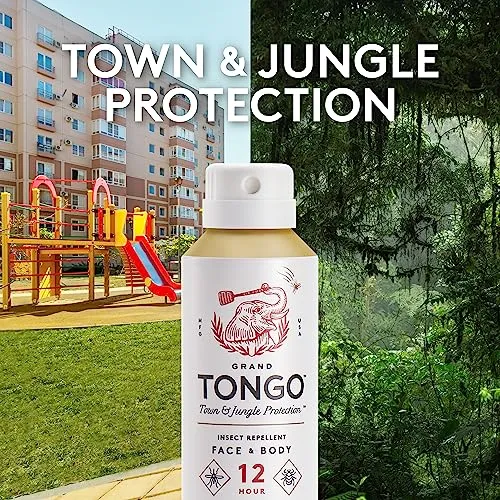 Grand Tongo DEET-Free Green Tea   Mint Insect Repellent with Picaridin- The 12 Hour Protection, DEET Alternative
