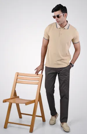 Half Sleeves Stretch Polo
