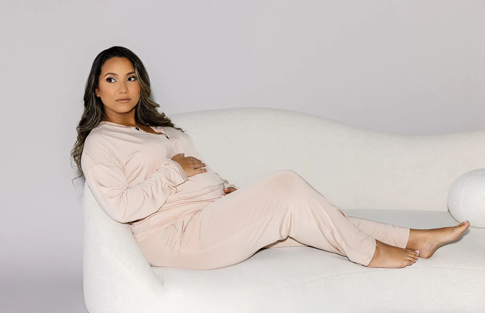 Hazelnut Women's Long Sleeve Lounge Set