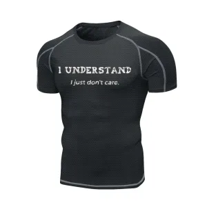 I UNDERSTAND QUICK DRY HONEYCOMB RAGLAN GRAPHIC TEE