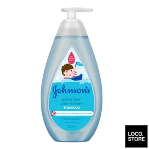 Johnsons Active Kids Clean & Fresh Shampoo 500ml