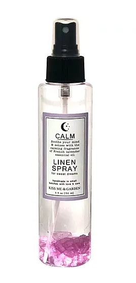 KISS ME IN THE GARDEN FRENCH LAVENDER(CALM) LINEN SPRAY