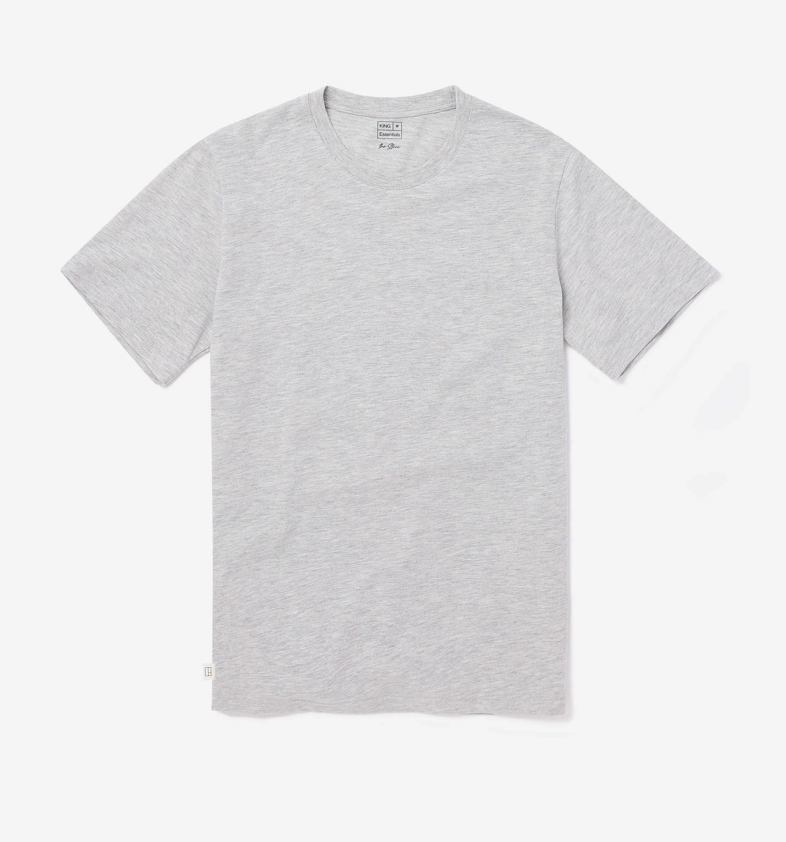 Logo Crewneck T-shirt Grey HTR