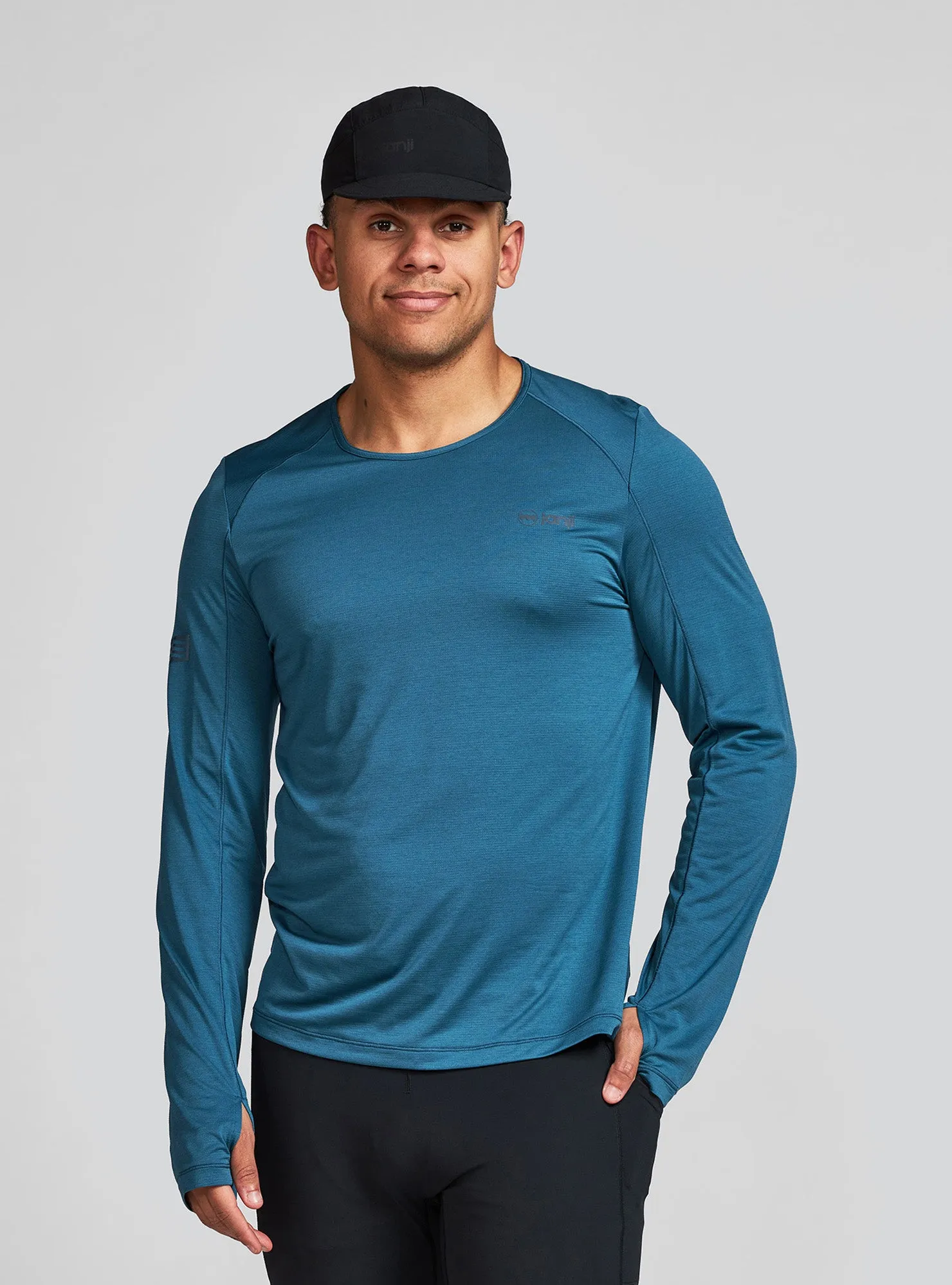 Men's Janji Run All Day Long Sleeve - MT21B-CSC