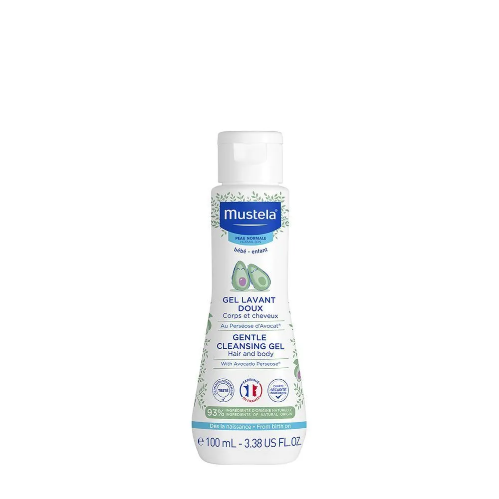 MUSTELA GENTLE CLEANSING GEL WITH AVOCADO 3.38 Oz