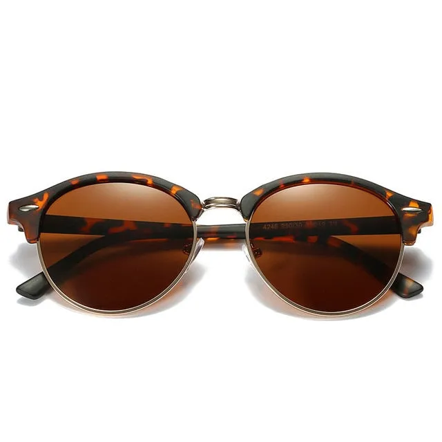 New Polarized Round Sunglasses