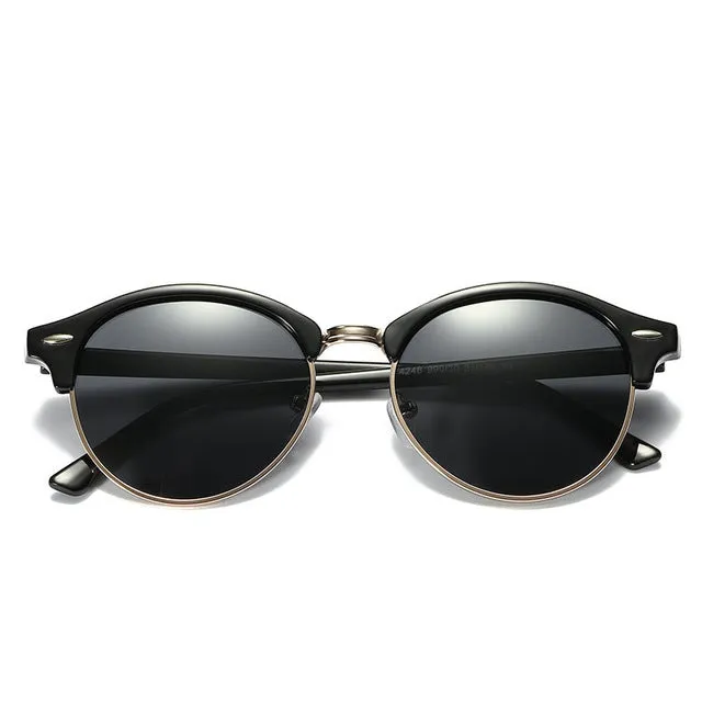 New Polarized Round Sunglasses