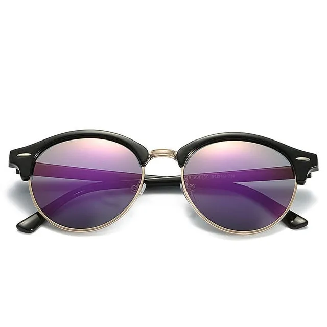 New Polarized Round Sunglasses