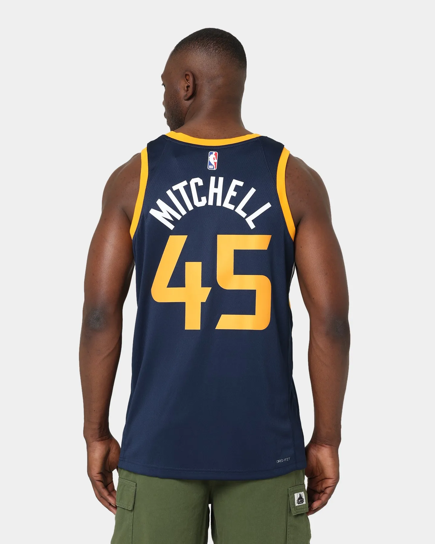Nike Utah Jazz Donovan Mitchell #45 Icon Swingman Jersey College Navy