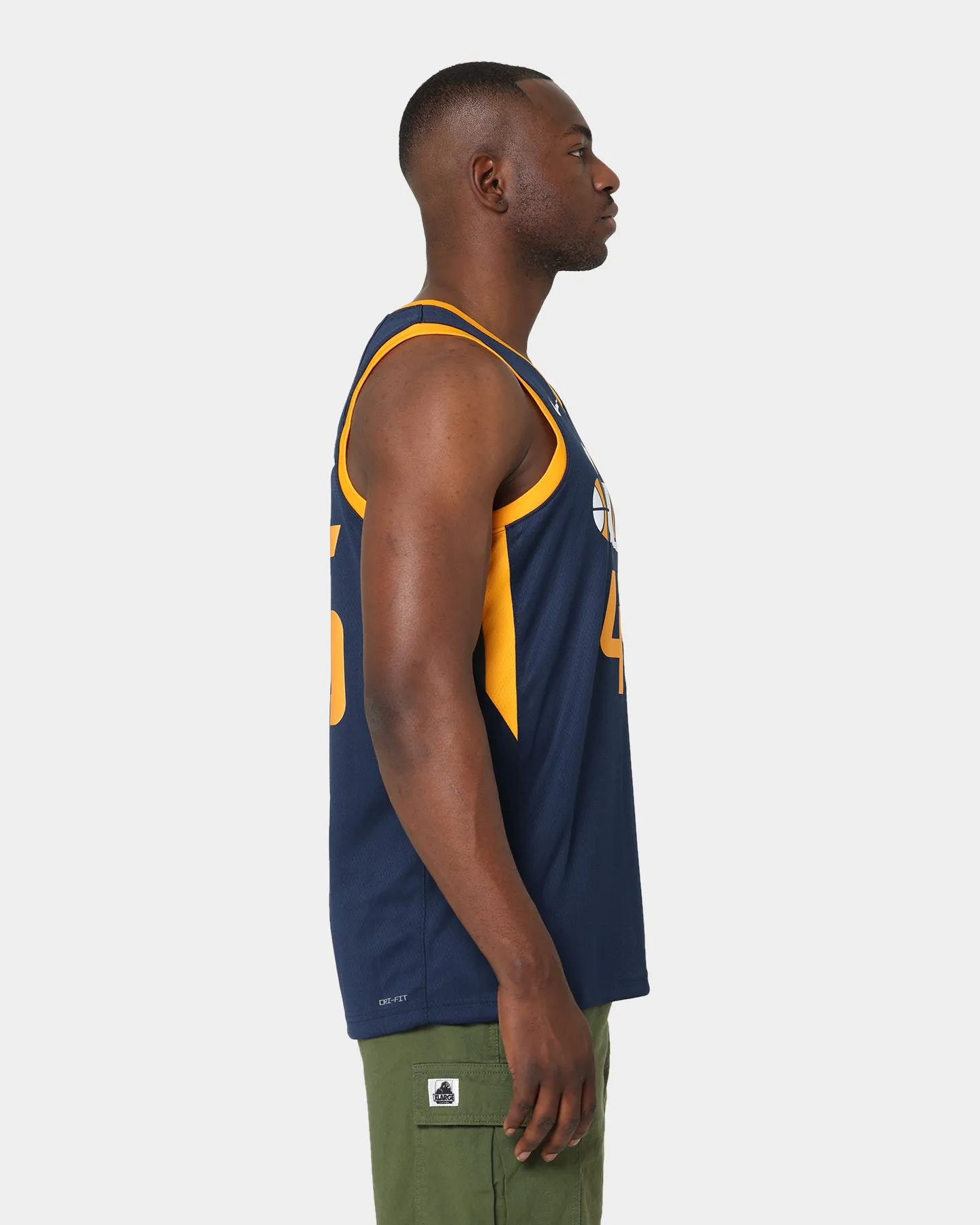 Nike Utah Jazz Donovan Mitchell #45 Icon Swingman Jersey College Navy