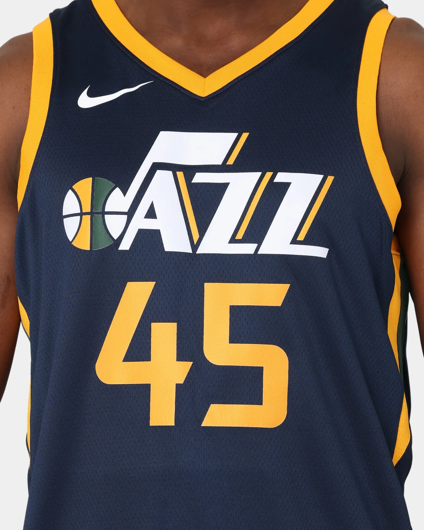 Nike Utah Jazz Donovan Mitchell #45 Icon Swingman Jersey College Navy