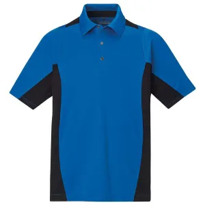 North End Men's Olympic Blue Rotate Quick Dry Performance Polo