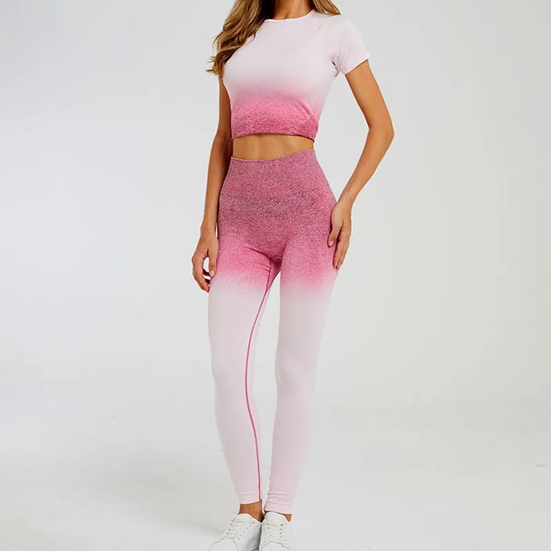 Ombre Seamless Fitness Leggings