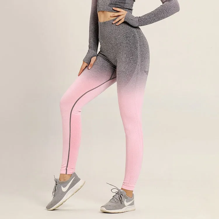 Ombre Seamless Fitness Leggings